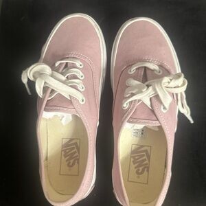 VANS lace up platform sneakers